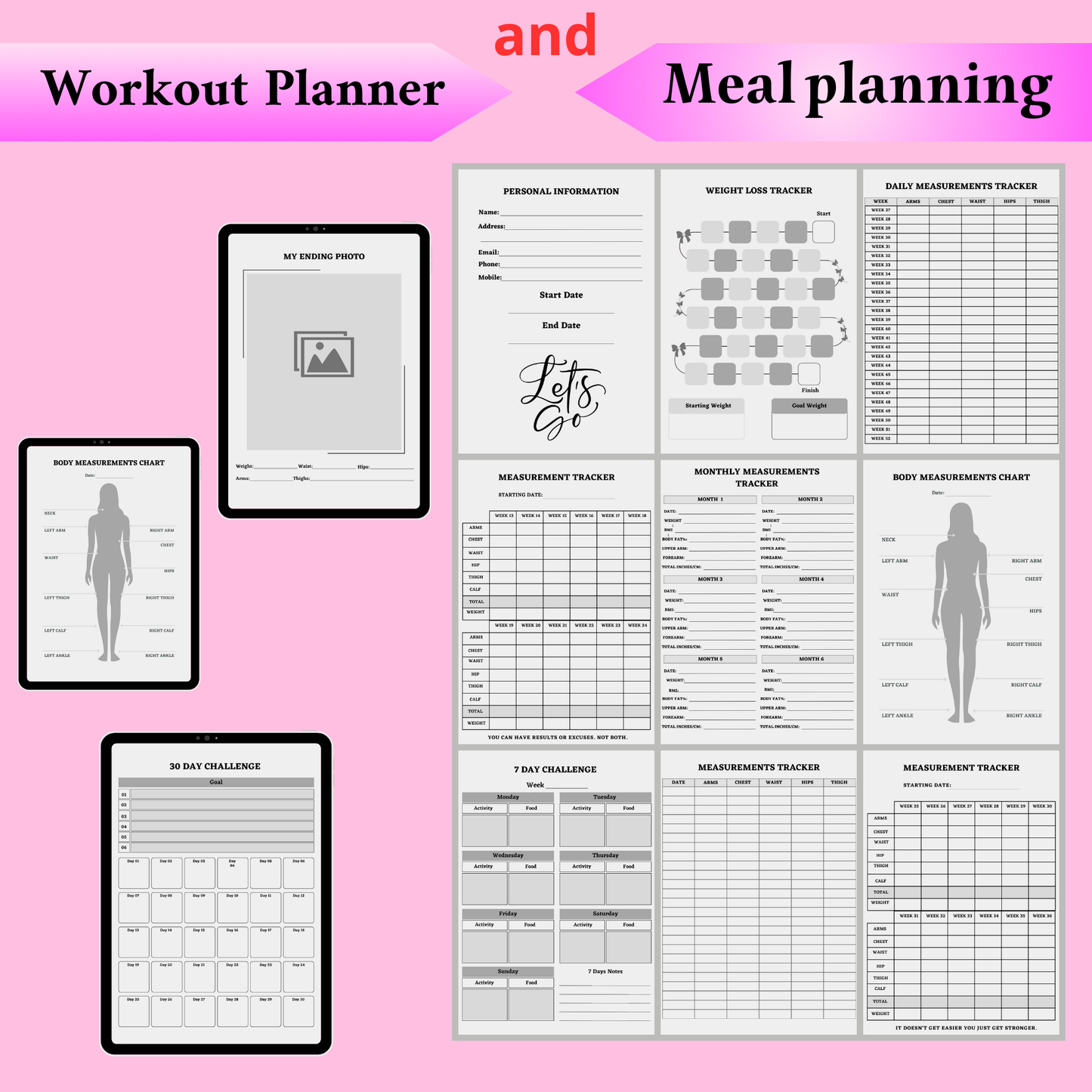 PLANNER WEIGHT LOSS